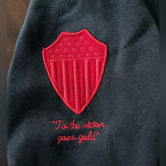 Vintage Nike USA Basketball Dream Team 20th Anniversary navy fleece hoody - Picture 6 of 7